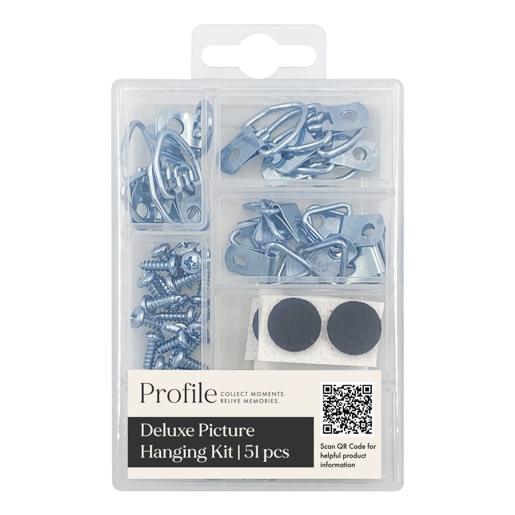 Deluxe Picture Hanging Kit (51pcs) from our Picture Framing Accessories collection by Profile Products (Australia) Pty Ltd