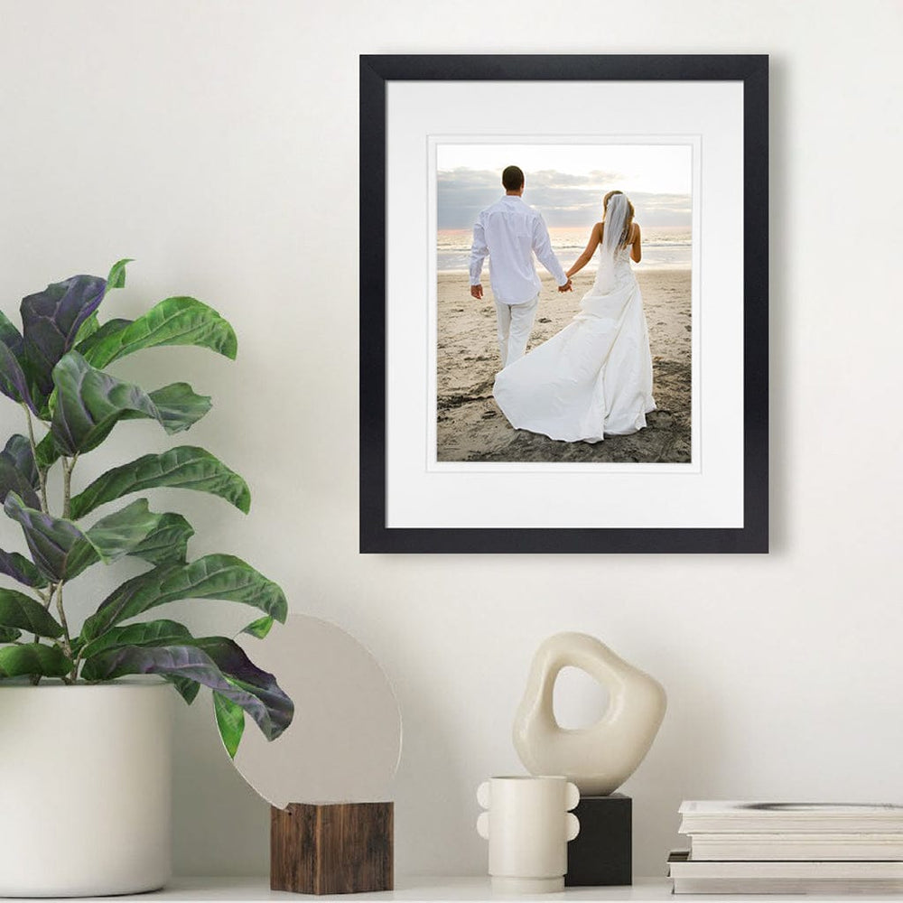 Elegant Deluxe Black 11x14/8x10in Set of Frames (Bulk Frame Bundle 3 Pack) from our Australian Made Picture Frames collection by Profile Australia