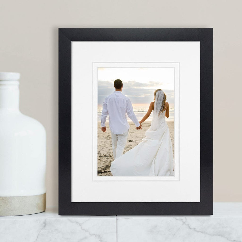 Elegant Deluxe Black 8x10/5x7in Set of Frames (Bulk Frame Bundle 3 Pack) from our Australian Made Picture Frames collection by Profile Australia
