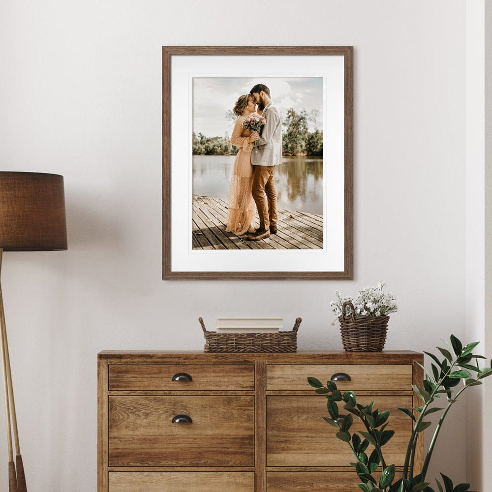 Elegant Deluxe Chestnut 16x20/12x16in Set of Frames (Bulk Frame Bundle 3 Pack) from our Australian Made Picture Frames collection by Profile Australia