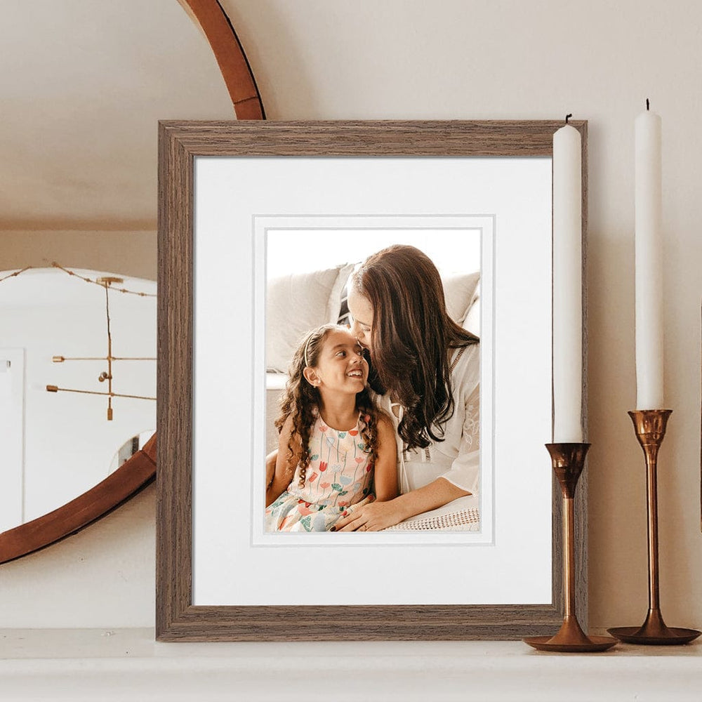 Elegant Deluxe Chestnut 8x10/5x7in Set of Frames (Bulk Frame Bundle 3 Pack) from our Australian Made Picture Frames collection by Profile Australia