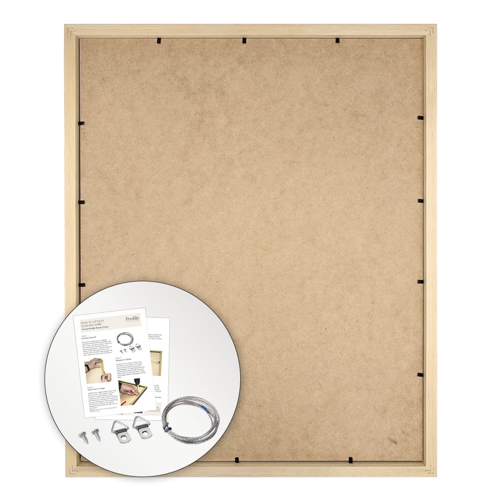 Elegant Deluxe Natural Oak 16x20/12x16in Set of Frames (Bulk Frame Bundle 3 Pack) from our Australian Made Picture Frames collection by Profile Products (Australia) Pty Ltd