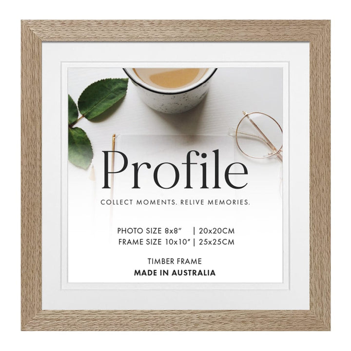 Elegant Deluxe Victorian Ash 10x10/8x8in Set of Frames (Bulk Frame Bundle 3 Pack) from our Australian Made Picture Frames collection by Profile Products (Australia) Pty Ltd