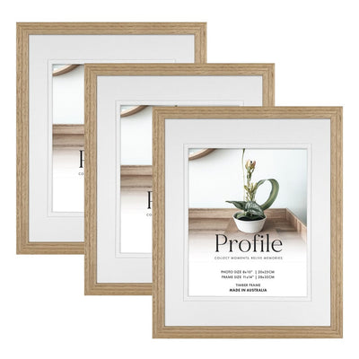 Elegant Deluxe Victorian Ash 11x14/8x10in Set of Frames (Bulk Frame Bundle 3 Pack) from our Australian Made Picture Frames collection by Profile Products (Australia) Pty Ltd