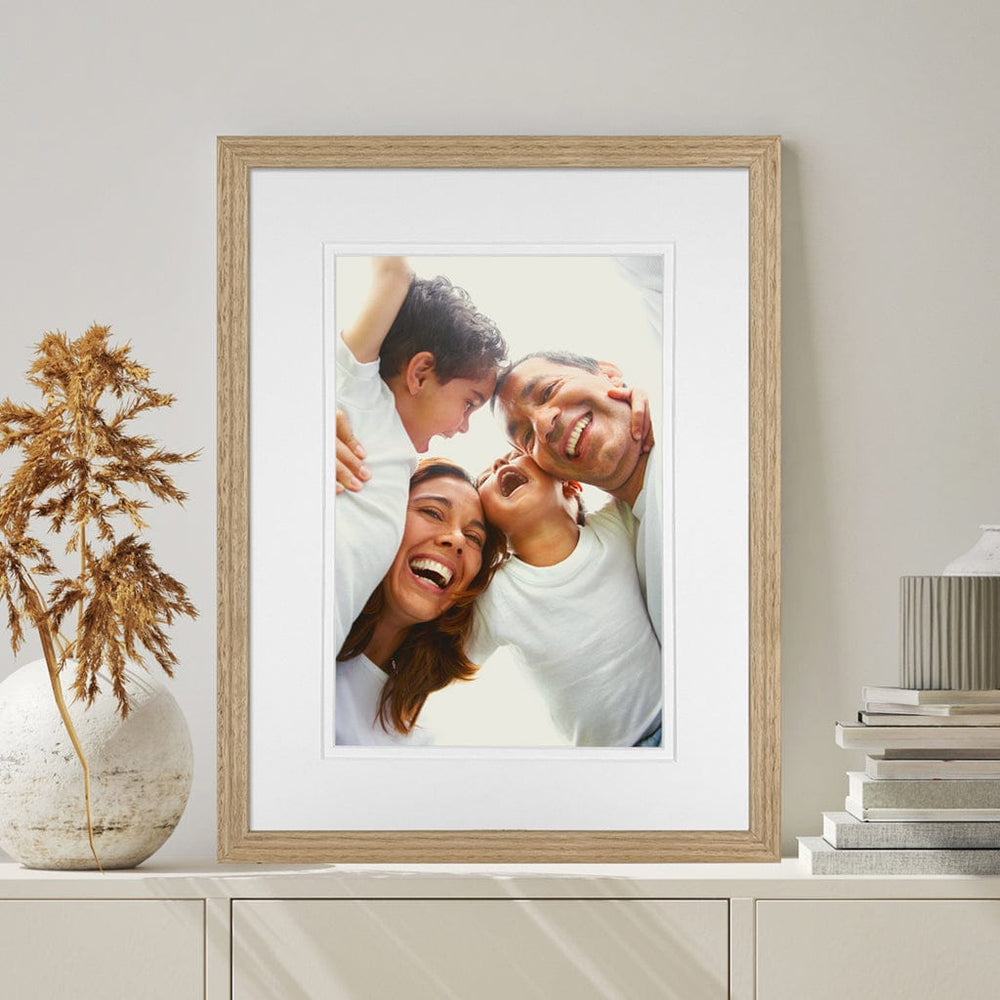 Elegant Deluxe Victorian Ash Natural Oak Timber Picture Frame from our Australian Made Picture Frames collection by Profile Australia