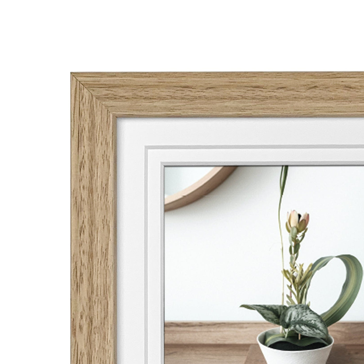 Elegant Deluxe Victorian Ash Natural Oak Timber Picture Frame from our Australian Made Picture Frames collection by Profile Products Australia