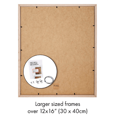 Elegant Deluxe White 12x16/8x12in Set of Frames (Bulk Frame Bundle 3 Pack) from our Australian Made Picture Frames collection by Profile Products (Australia) Pty Ltd