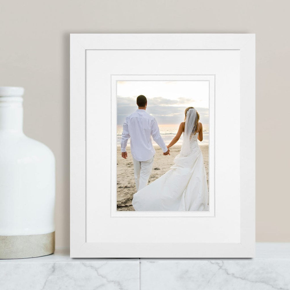 Elegant Deluxe White 8x10/5x7in Set of Frames (Bulk Frame Bundle 3 Pack) from our Australian Made Picture Frames collection by Profile Australia