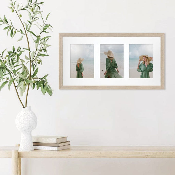 Elegant Gallery Collage Photo Frame - 3 Photos (4x6in) (Vertical) from our Australian Made Picture Frames collection by Profile Australia