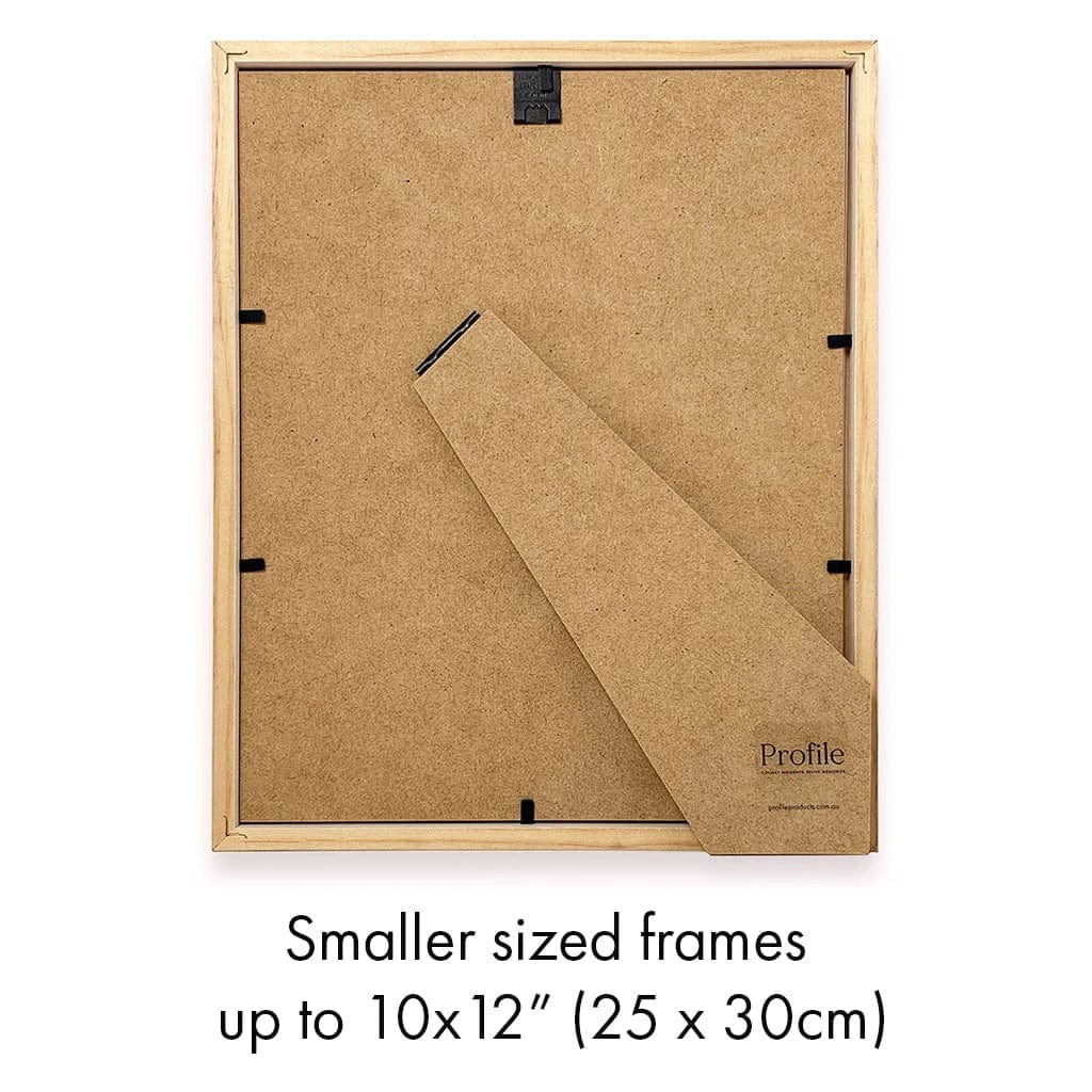 Elegant Natural Oak Timber A5 Picture Frame from our Australian Made Picture Frames collection by Profile Products (Australia) Pty Ltd