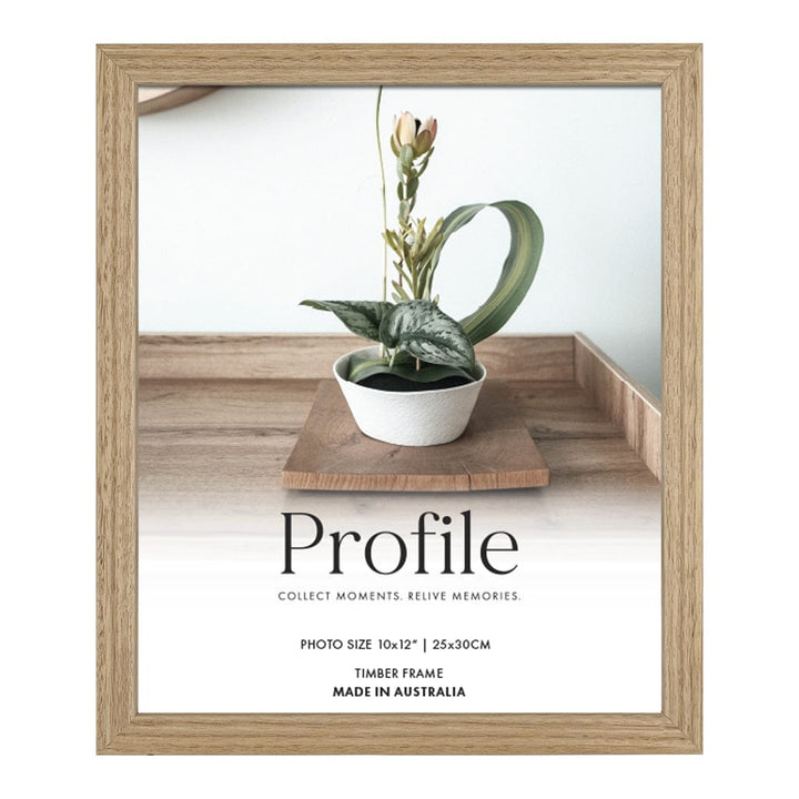 Elegant Victorian Ash Natural Oak Timber Picture Frame 10x12in (25x30cm) from our Australian Made Picture Frames collection by Profile Products Australia