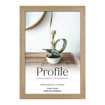 Elegant Victorian Ash Natural Oak Timber Picture Frame 8x12in (20x30cm) from our Australian Made Picture Frames collection by Profile Products Australia