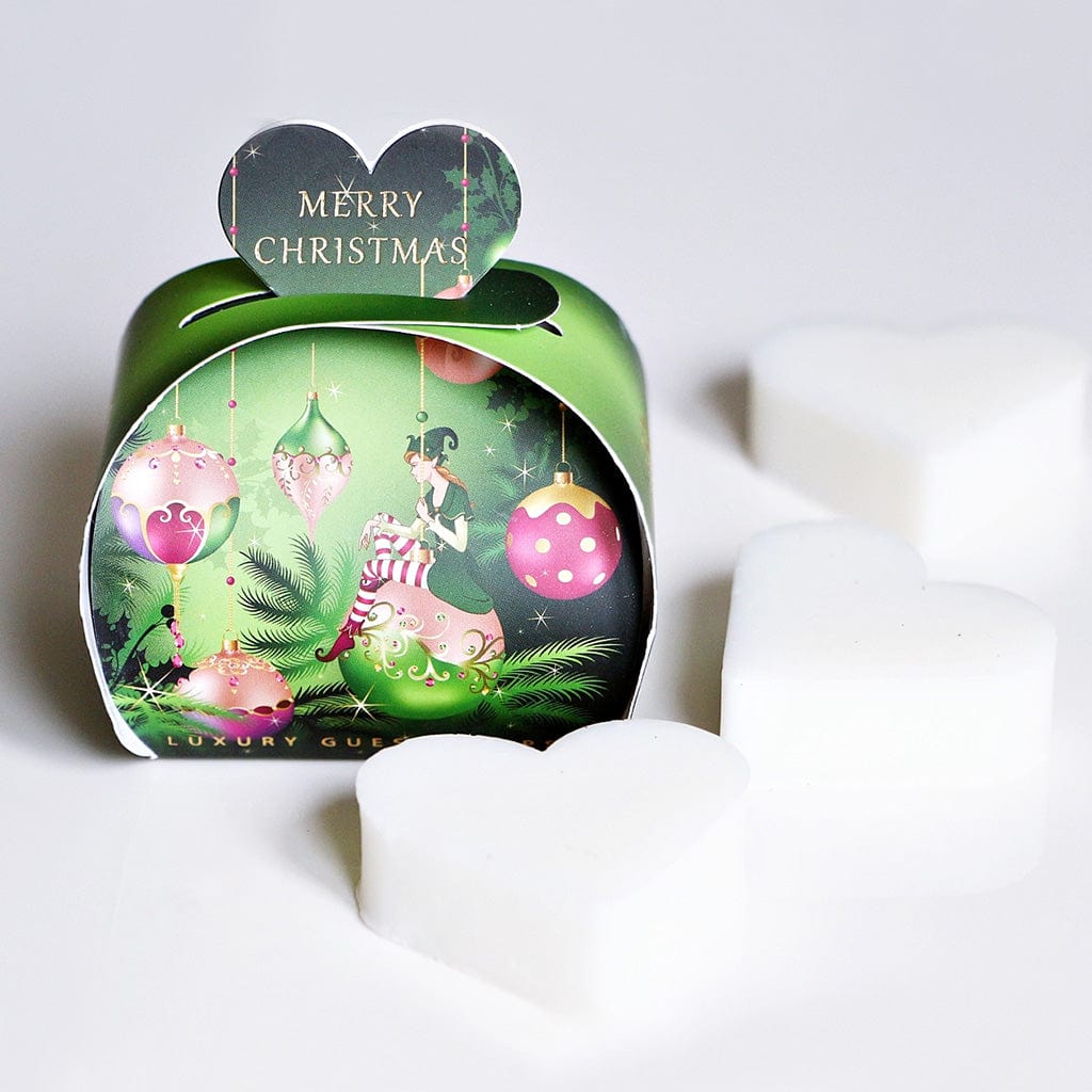 Elf Mini Christmas Guest Soaps (3 x 20g) from our Luxury Bar Soap collection by The English Soap Company
