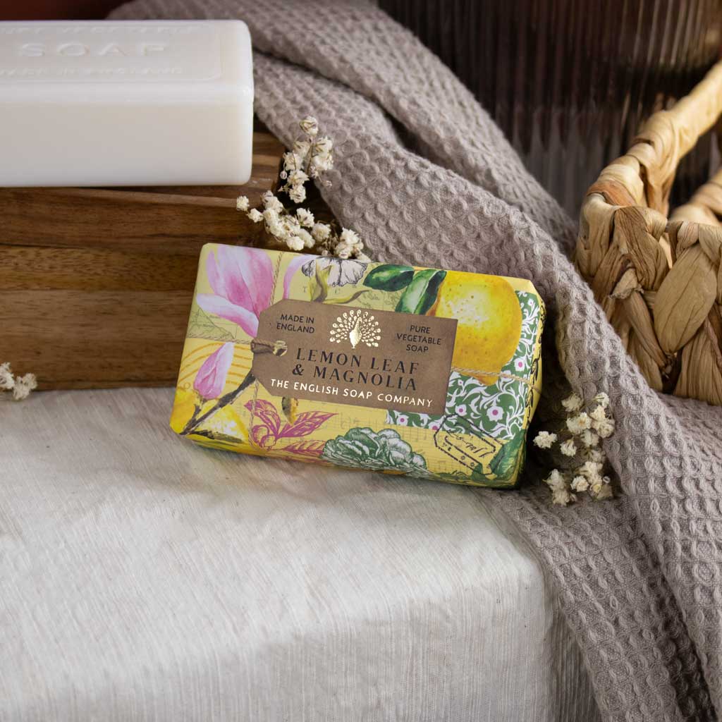 ESC AC Lemon Leaf &amp; Magnolia Soap Bar (190g) from our Body &amp; Bath collection by The English Soap Company