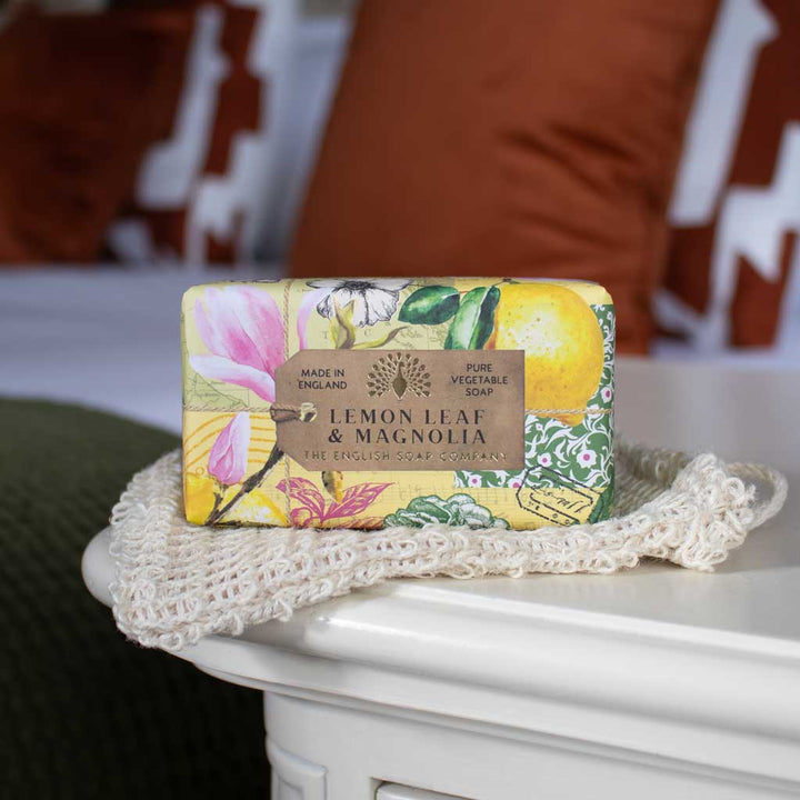 ESC AC Lemon Leaf & Magnolia Soap Bar (190g) from our Body & Bath collection by The English Soap Company