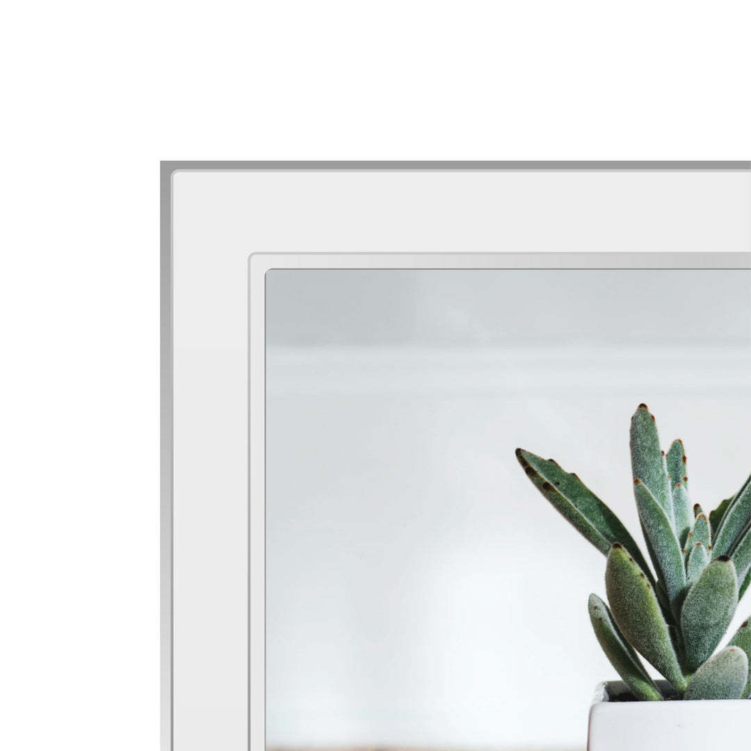 Eternal Hinged Triple White Metal Photo Frame from our Metal Photo Frames collection by Profile Products Australia