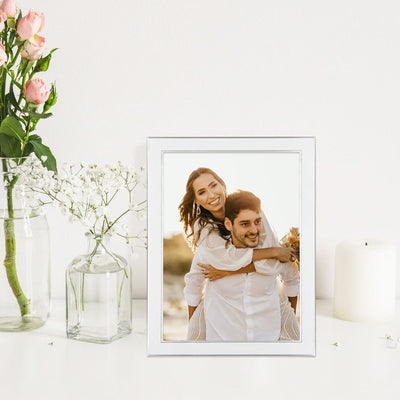 Eternal White Metal Photo Frame from our Metal Photo Frames collection by Profile Products Australia