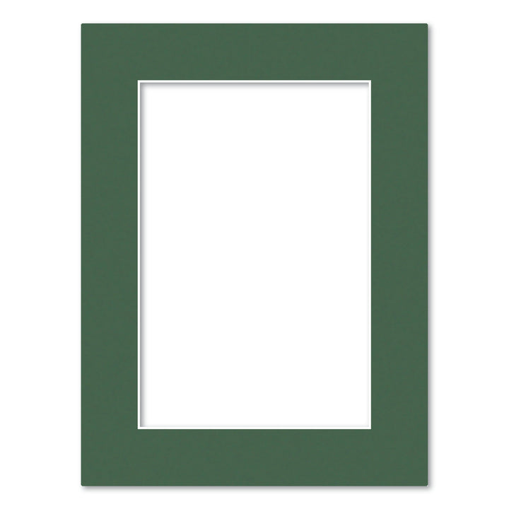 Federation Green Acid-Free Mat Board 12x16in (30.5x40.6cm) to suit 8x12in (20x30cm) image from our Mat Boards collection by Profile Products (Australia) Pty Ltd