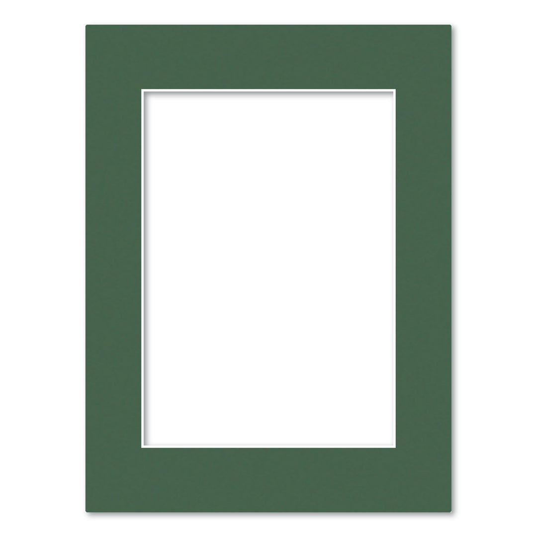 Federation Green Acid-Free Mat Board 12x16in (30.5x40.6cm) to suit A4 (21x30cm) image from our Mat Boards collection by Profile Products (Australia) Pty Ltd