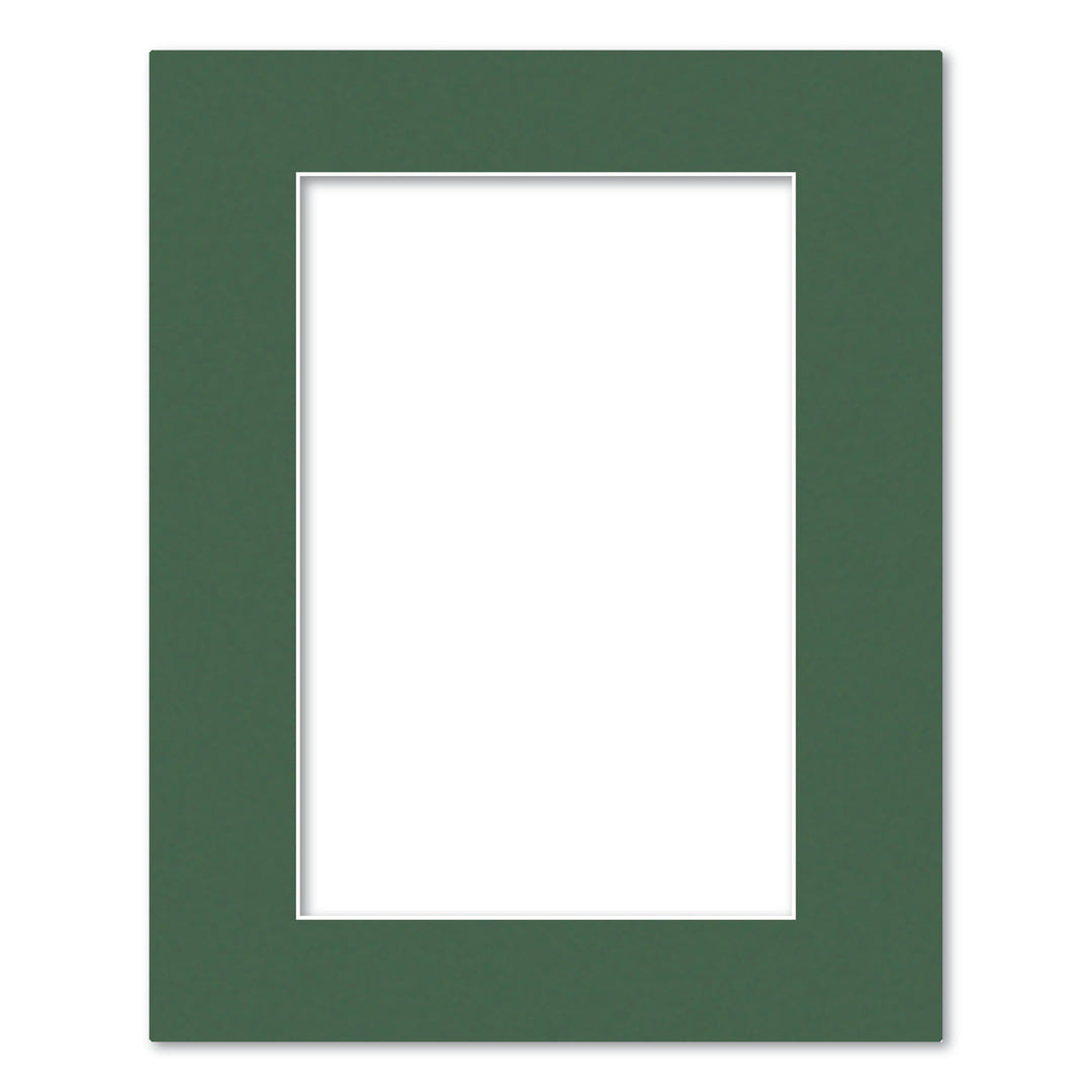 Federation Green Acid-Free Mat Board 16x20in (40.6x50.8cm) to suit 10x15in (25x38cm) image from our Mat Boards collection by Profile Products (Australia) Pty Ltd