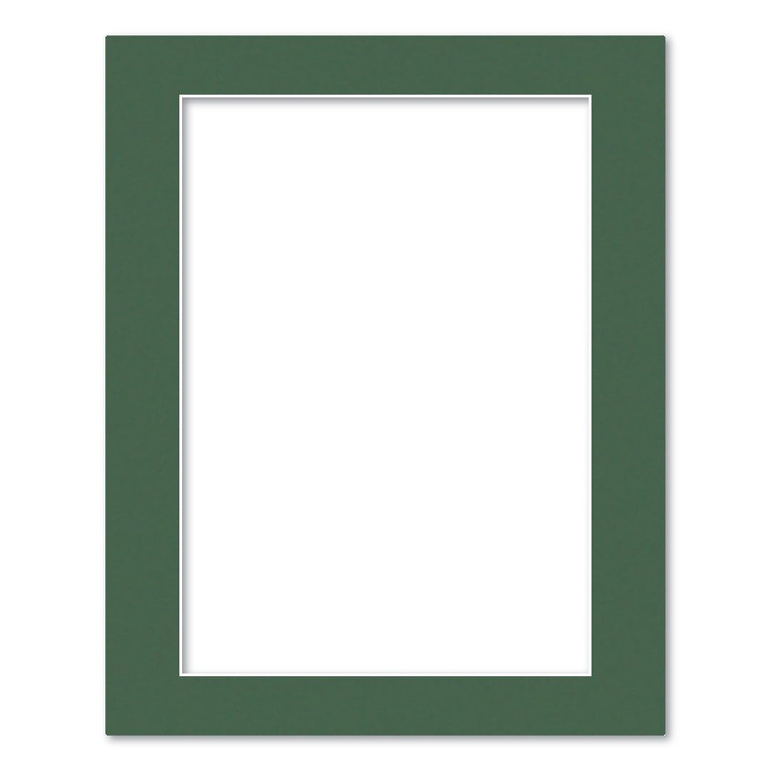 Federation Green Acid-Free Mat Board 16x20in (40.6x50.8cm) to suit A3 (30x42cm) image from our Mat Boards collection by Profile Products (Australia) Pty Ltd