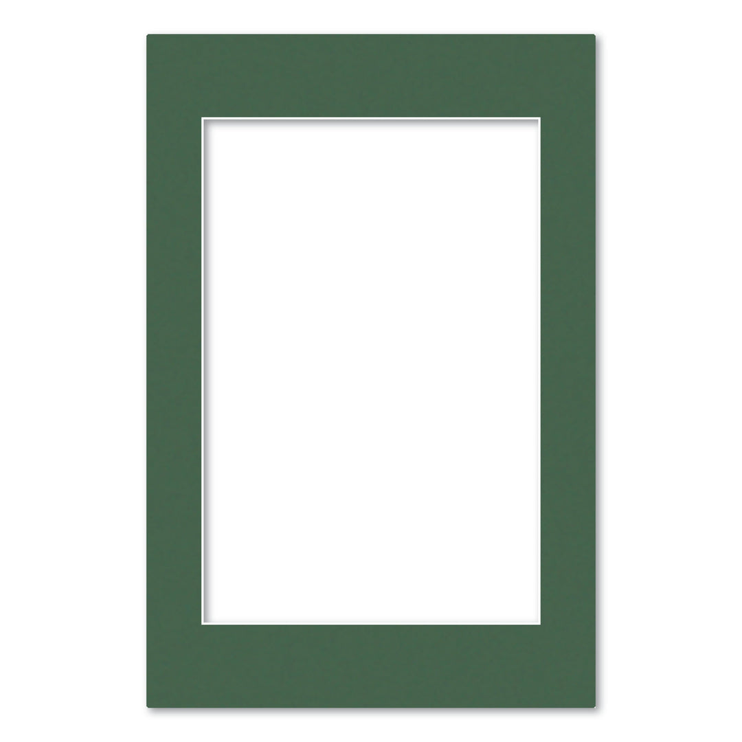 Federation Green Acid-Free Mat Board 16x24in (40.6x61cm) to suit 12x18in (30x46cm) Image from our Mat Boards collection by Profile Products (Australia) Pty Ltd