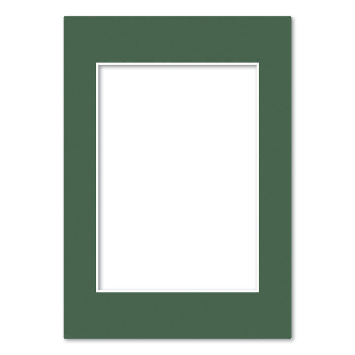 Federation Green Acid-Free Mat Board A4 (21x29.7cm) to suit A5 (15x21cm) image from our Mat Boards collection by Profile Products (Australia) Pty Ltd