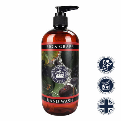 Fig & Grape Hand Wash - Kew Gardens Collection from our Liquid Hand & Body Soap collection by The English Soap Company