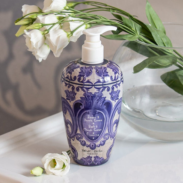 Firenze Body Wash - White Flowers and Amber - 700ml from our Liquid Hand & Body Soap collection by Rudy Profumi