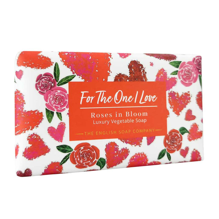 For the One I Love Roses in Bloom Gift Bar Soap from our Luxury Bar Soap collection by The English Soap Company