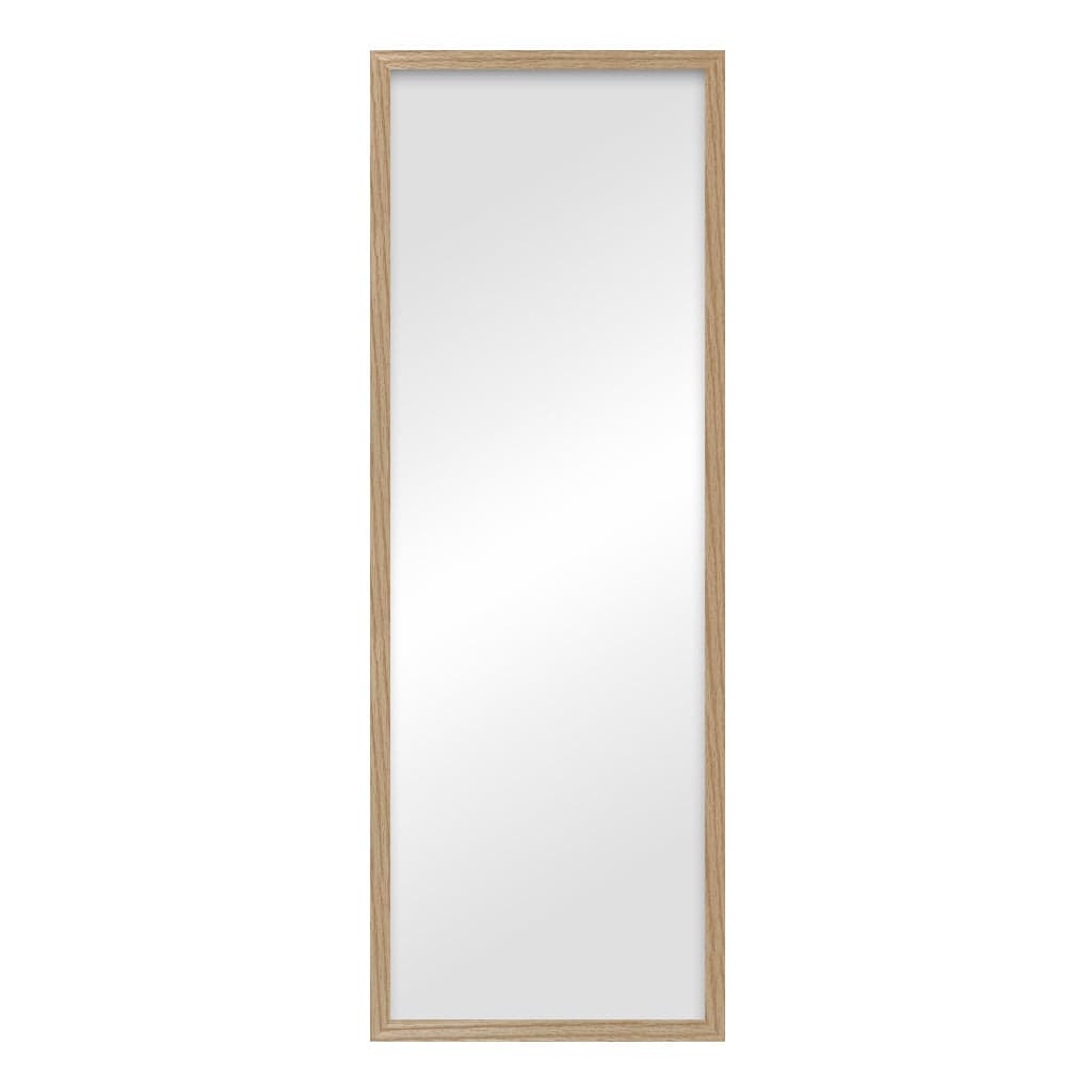 Framed Mirror Decorator Natural Oak 12x36 from our Australian Made Picture Frames collection by Profile Australia