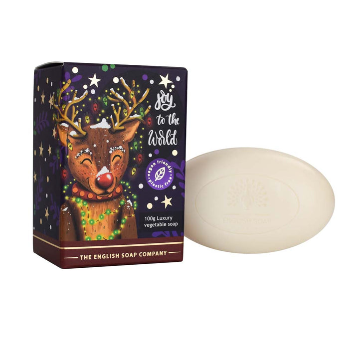 Frankincense & Myrrh Reindeer Christmas Character Soap Bar from our Luxury Bar Soap collection by The English Soap Company