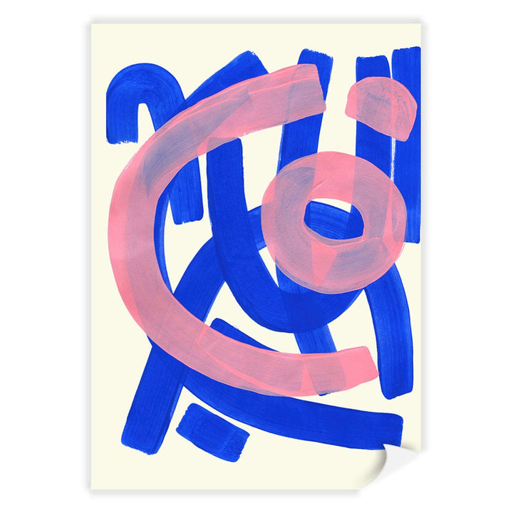 Funky Beat Abstract Wall Art Print by Ejaaz Haniff A4 (21 x 29.7cm) / Print Only / No Border from our Australian Made Framed Wall Art, Prints & Posters collection by Profile Products (Australia) Pty Ltd