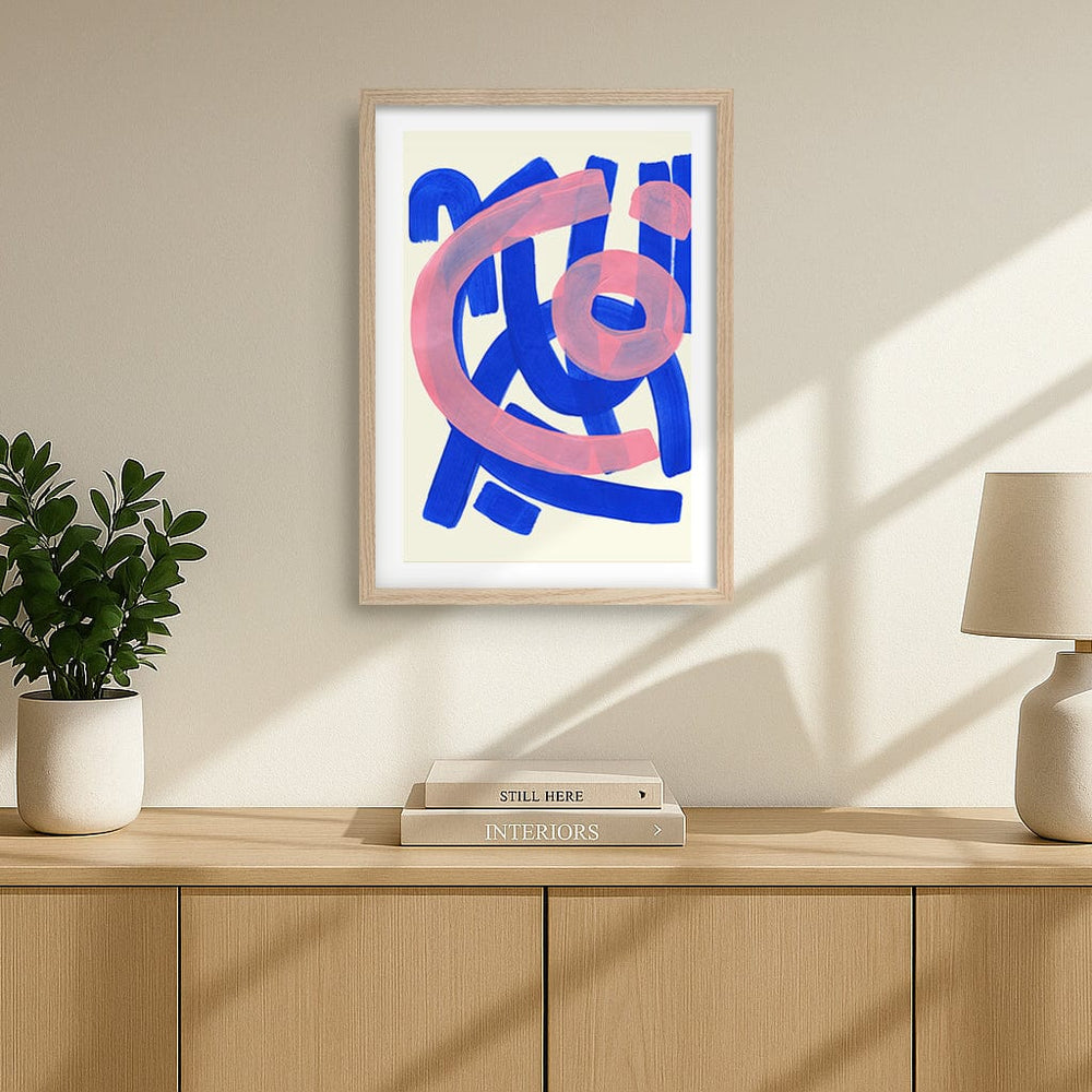 Funky Beat Abstract Wall Art Print by Ejaaz Haniff from our Australian Made Framed Wall Art, Prints & Posters collection by Profile Products (Australia) Pty Ltd