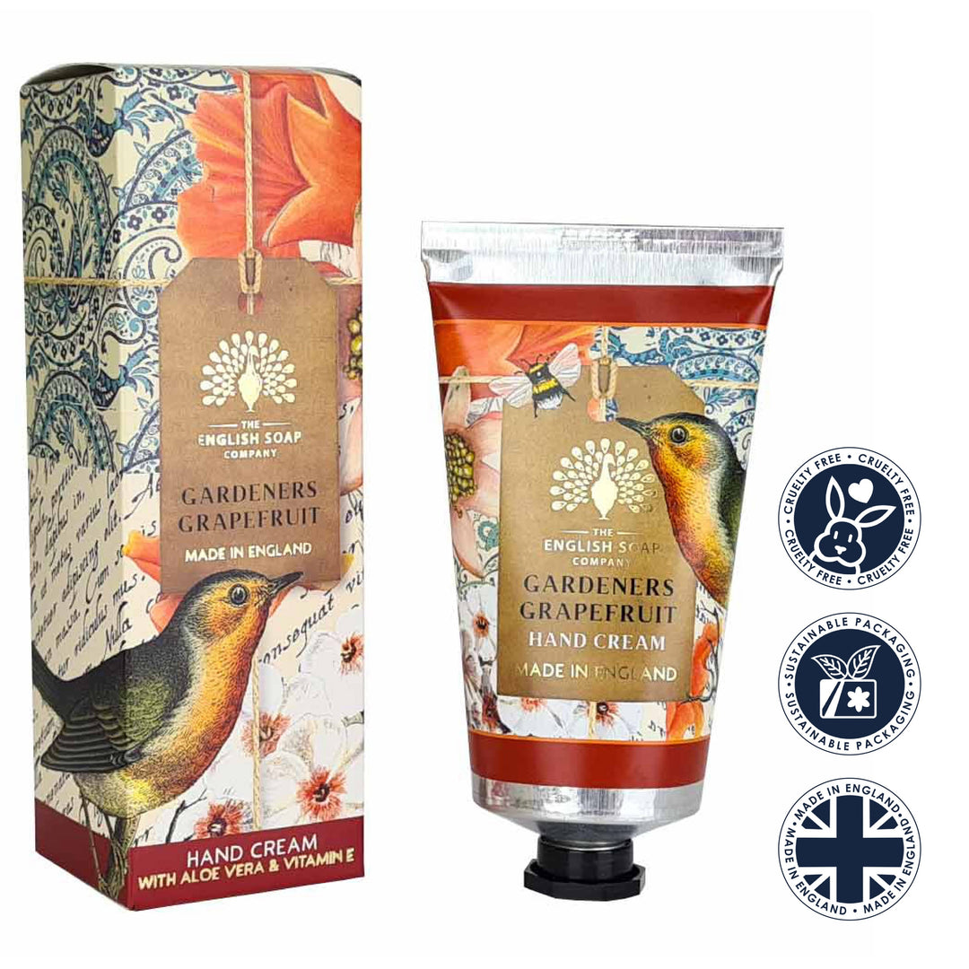 Gardeners Grapefruit Hand Cream 75ml from our Hand Cream collection by The English Soap Company