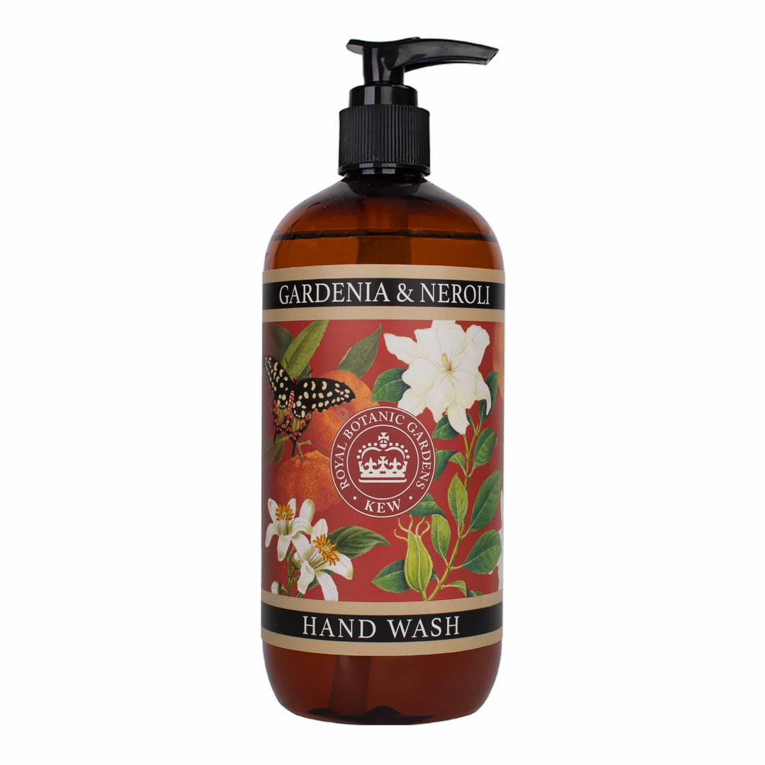 Gardenia & Neroli Hand Wash - Kew Gardens Collection from our Liquid Hand & Body Soap collection by The English Soap Company