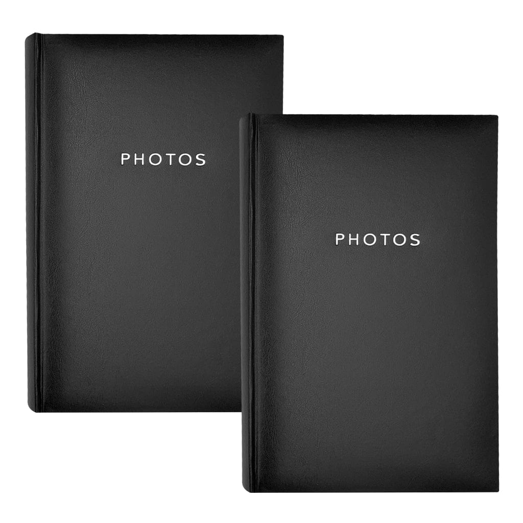 Glamour Black Slip-In Photo Album Bundle – 300 Photos (2 Pack) from our Photo Albums collection by Profile Products (Australia) Pty Ltd