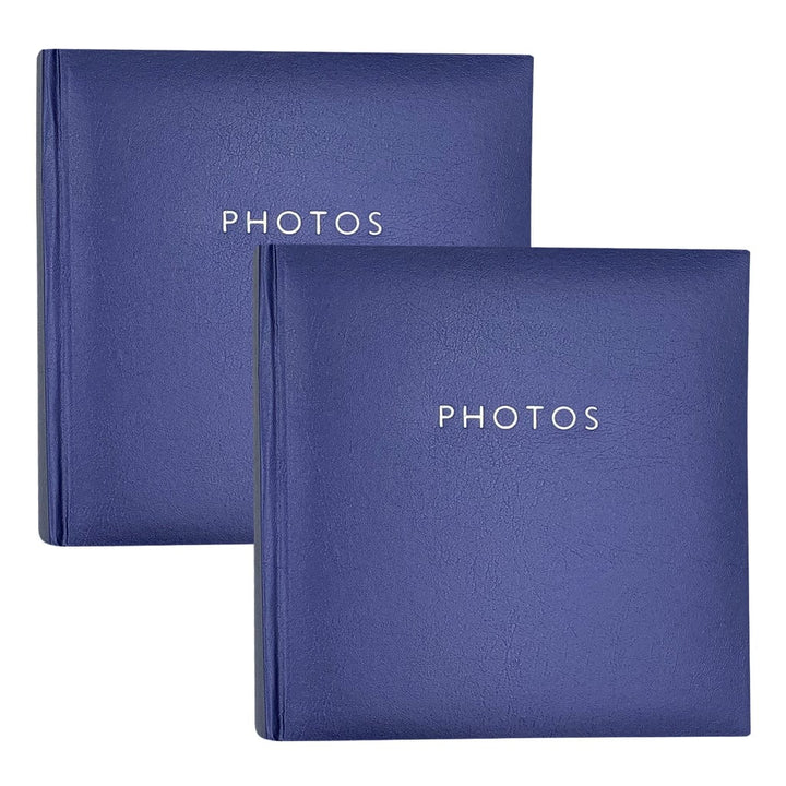 Glamour Blue Slip-In Photo Album 200 Photos Value Pack (2 Pack Bundle) from our Photo Albums collection by Profile Products (Australia) Pty Ltd