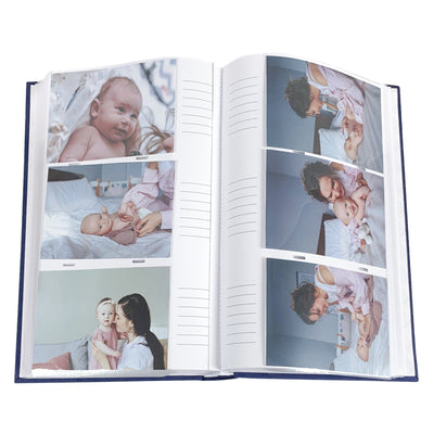 Glamour Metallic Blue Slip-in Photo Album 300 Photos from our Photo Albums collection by Profile Products Australia