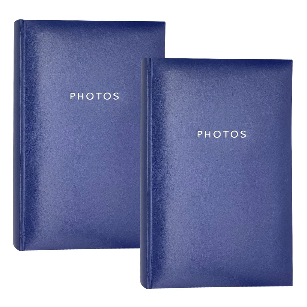 Glamour Metallic Blue Slip-In Photo Album Bundle – 300 Photos (2 Pack) from our Photo Albums collection by Profile Products (Australia) Pty Ltd
