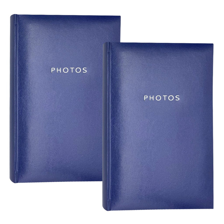 Glamour Metallic Blue Slip-In Photo Album Bundle – 300 Photos (2 Pack) from our Photo Albums collection by Profile Products (Australia) Pty Ltd