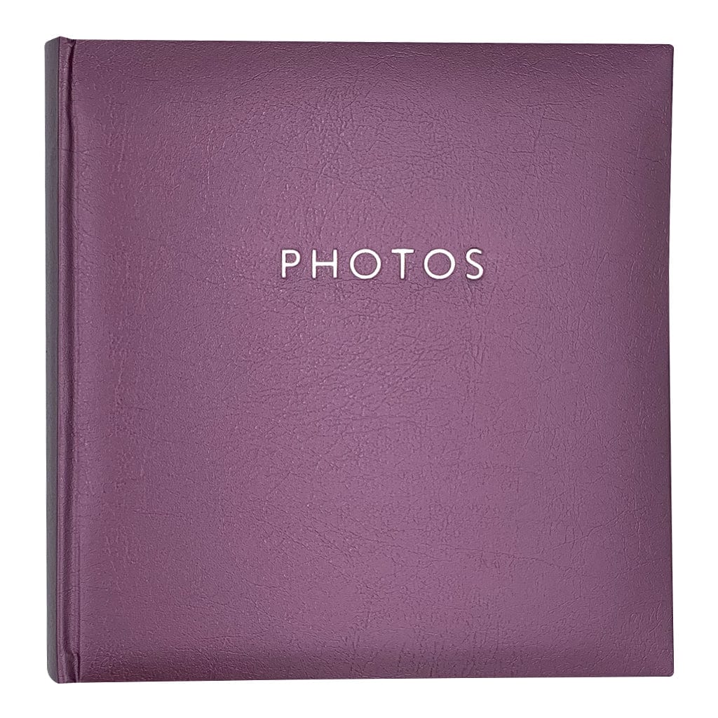 Glamour Purple Slip-In Photo Album 200 Photos Value Pack (2 Pack Bundle) from our Photo Albums collection by Profile Products (Australia) Pty Ltd