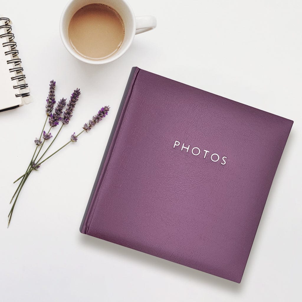 Glamour Purple Slip-In Photo Album 200 Photos Value Pack (2 Pack Bundle) from our Photo Albums collection by Profile Products (Australia) Pty Ltd