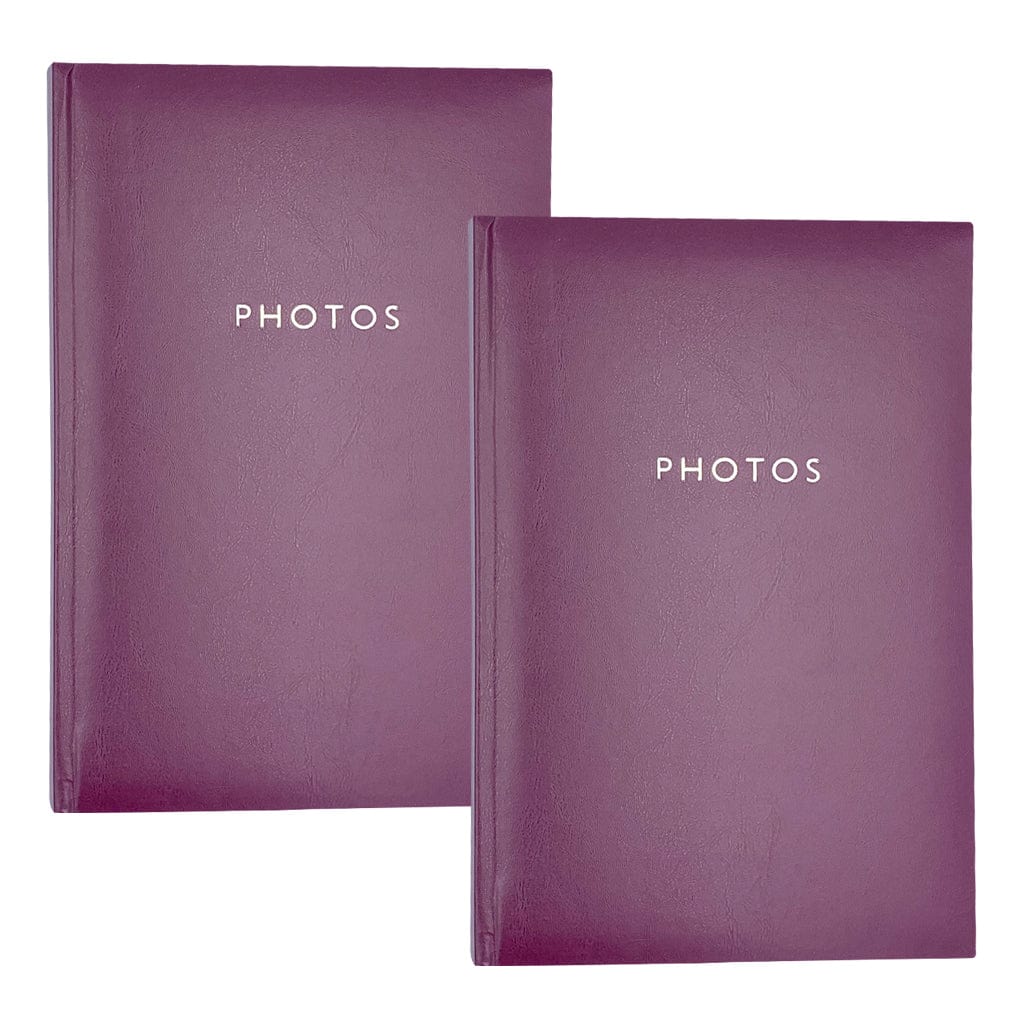 Glamour Purple Slip-In Photo Album Bundle – 300 Photos (2 Pack) from our Photo Albums collection by Profile Products (Australia) Pty Ltd