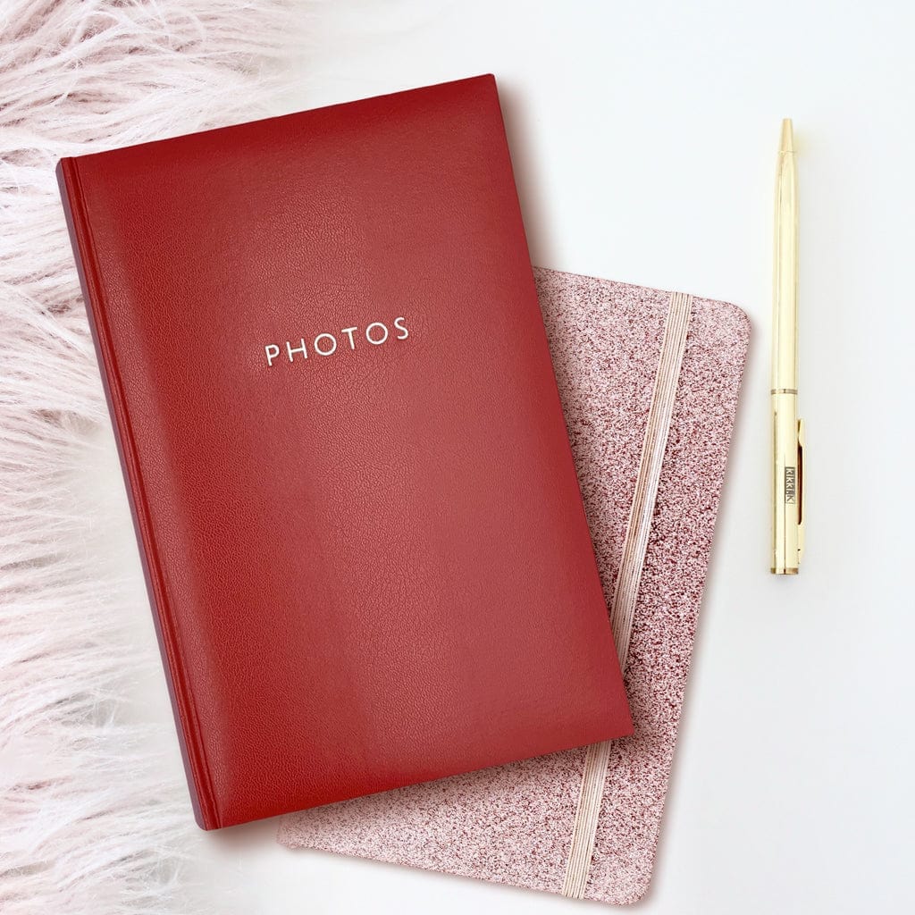 Glamour Red Slip-in Photo Album 300 Photos from our Photo Albums collection by Profile Products Australia