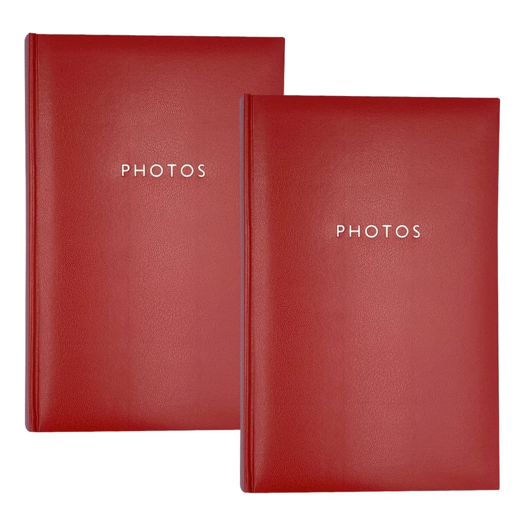 Glamour Red Slip-In Photo Album Bundle – 300 Photos (2 Pack) from our Photo Albums collection by Profile Products (Australia) Pty Ltd