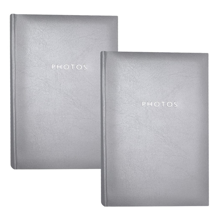 Glamour Silver Slip-In Photo Album Bundle – 300 Photos (2 Pack) from our Photo Albums collection by Profile Products (Australia) Pty Ltd