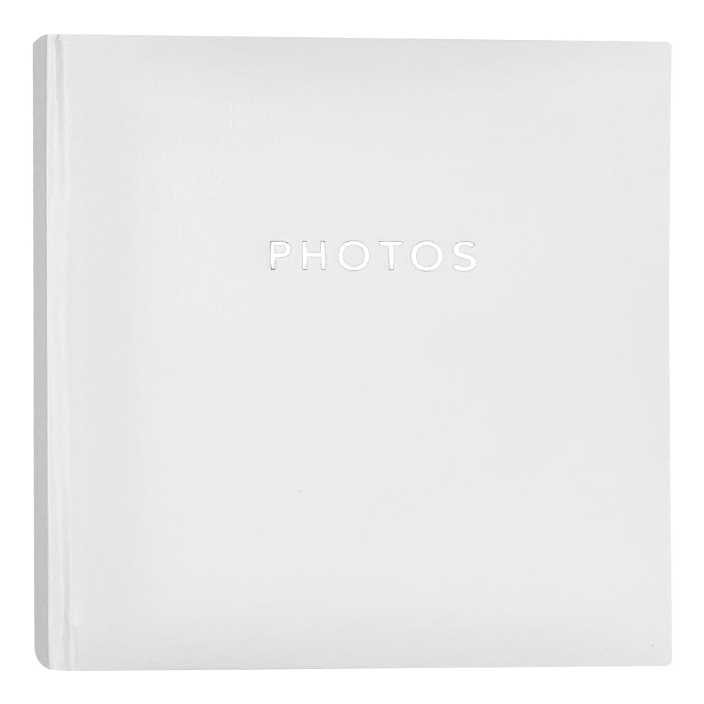 Glamour White Slip-In Photo Album 200 Photos Value Pack (2 Pack Bundle) from our Photo Albums collection by Profile Products (Australia) Pty Ltd