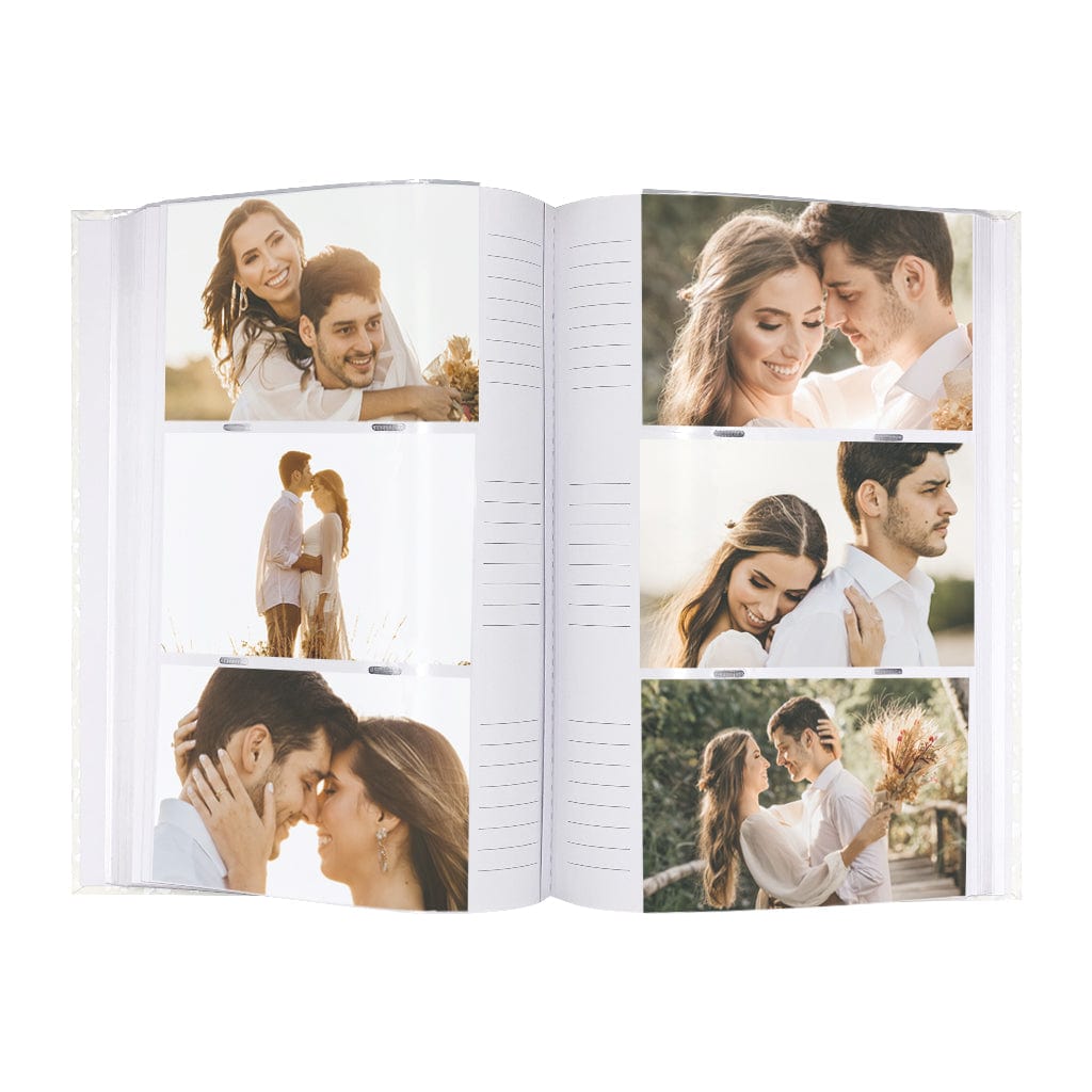 Glamour White Slip-in Photo Album 300 Photos from our Photo Albums collection by Profile Products Australia