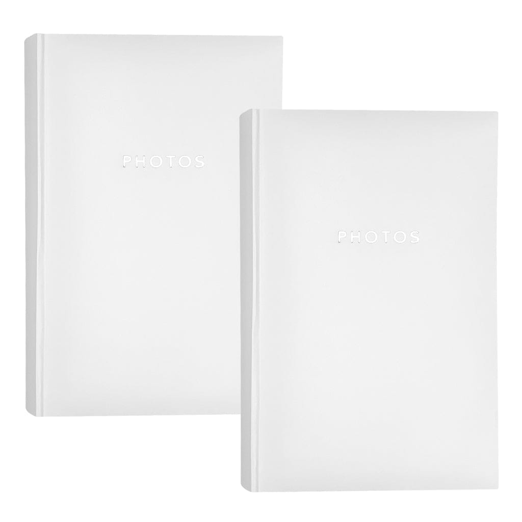 Glamour White Slip-In Photo Album Bundle – 300 Photos (2 Pack) from our Photo Albums collection by Profile Products (Australia) Pty Ltd